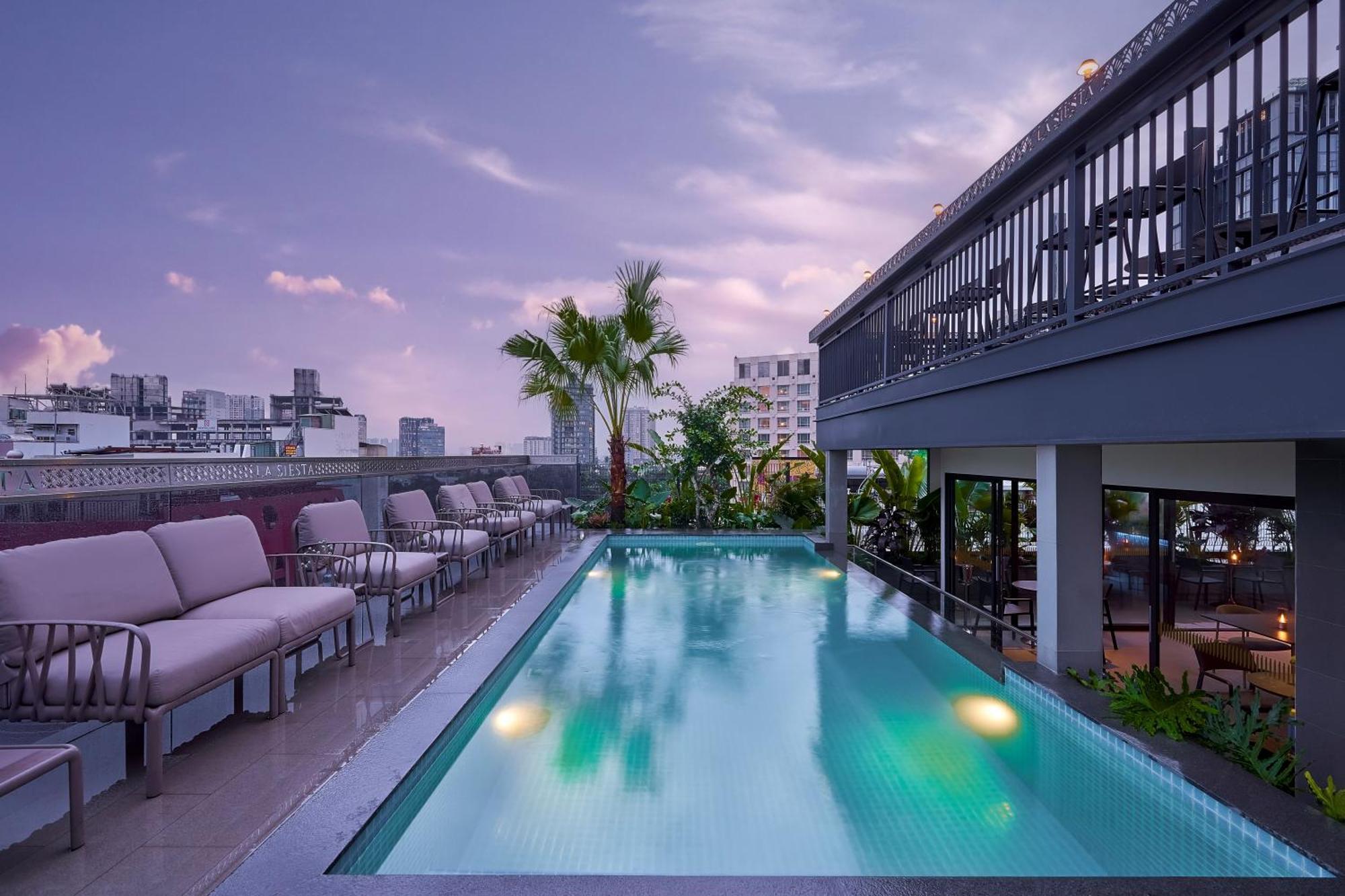 La Siesta Premium Saigon Central Ho Chi Minh-staden Exteriör bild